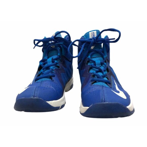 Nike Air Max Stutter Step 2 Youth 5 Blue 653754400 High Tops Basketball Shoes Sn - Picture 2 of 11